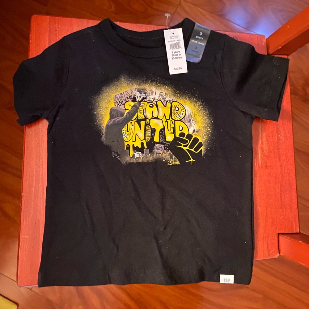 Gap united we stand 3T shirt, with tags
